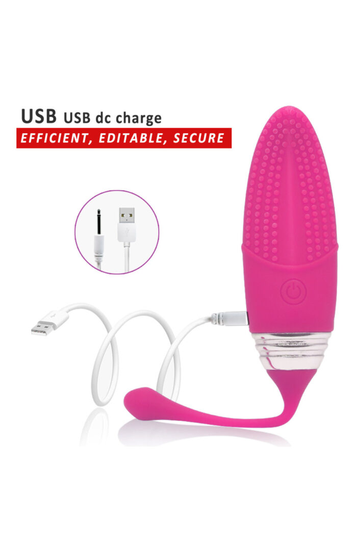 Pembe Yüksek Frekanslı Vibratör - 12 Farklı Mod - Sessiz ve Ergonomik Tasarım - FDA Onaylı Silikon - Görsel 3