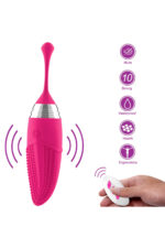 Pembe Yüksek Frekanslı Vibratör - 12 Farklı Mod - Sessiz ve Ergonomik Tasarım - FDA Onaylı Silikon - Görsel 6