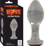 Cam Anal Plug - Özel Tasarım - Cilt Dostu - Uzunluk 11 cm Çap 4,4