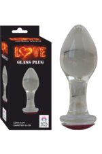 Cam Anal Plug - Özel Tasarım - Cilt Dostu - Uzunluk 11 cm Çap 4,4