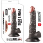 Titreşimli Özel Tasarım Makine - 25 cm Uzunluk, Güçlü Vantuz, Siyah