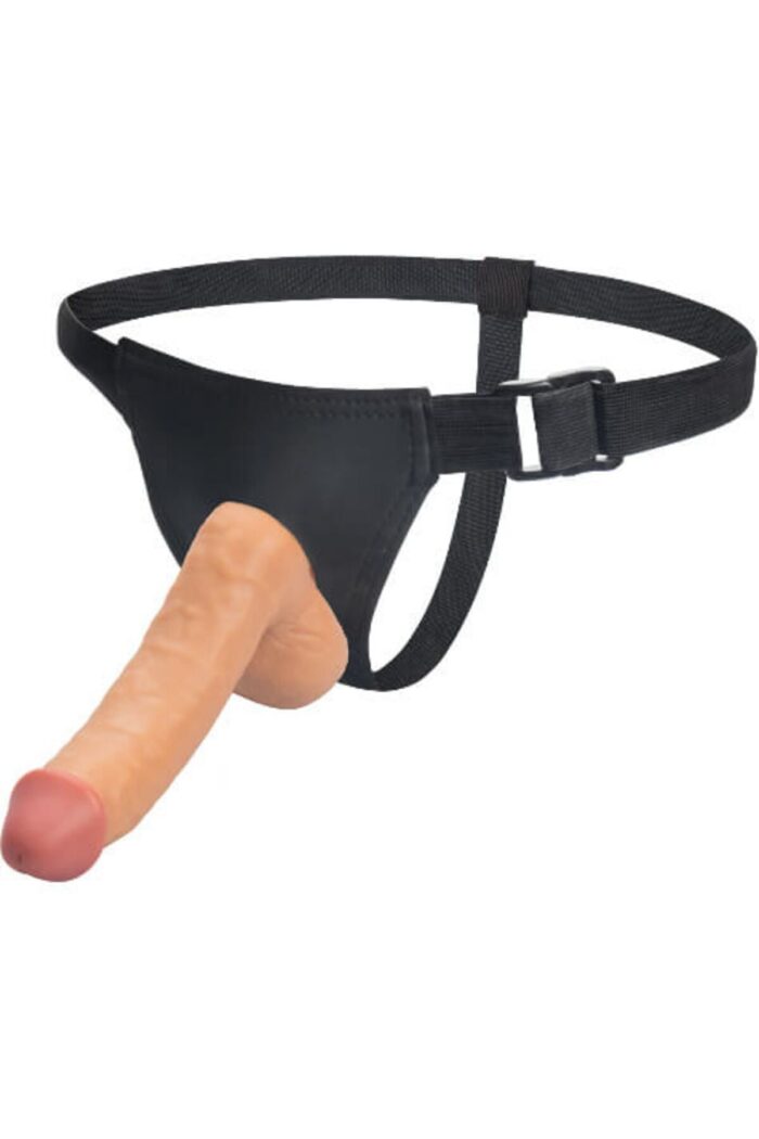 Samuel Belden Bağlamalı Penis 23 cm, 4 cm çap, ten rengi, vantuzlu, TPE. Gizli paket. - Image 2