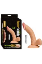 Hunter's 16cm Realistik Penis - Açık Ten Rengi, Vantuzlu, Esnek Tasarım