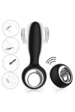 Siyah Yüksek Frekanslı Vibratör - 12 Farklı Mod - Sessiz ve Ergonomik Tasarım - FDA Onaylı Silikon - Görsel 5