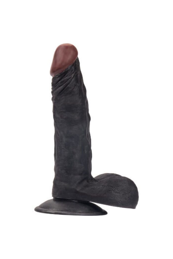 Colin's Realistik Penis - 21 cm Uzunluk, Siyah Ten Rengi, Yüksek Vantuzlu, Cilt Dostu & PVC İçermez - Image 2