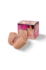 Ultra Et Dokusunda Vibrasyonlu Kalça Mastürbatör - 17 cm 2000Gr * Çift Girişli Kullanım - Görsel 2