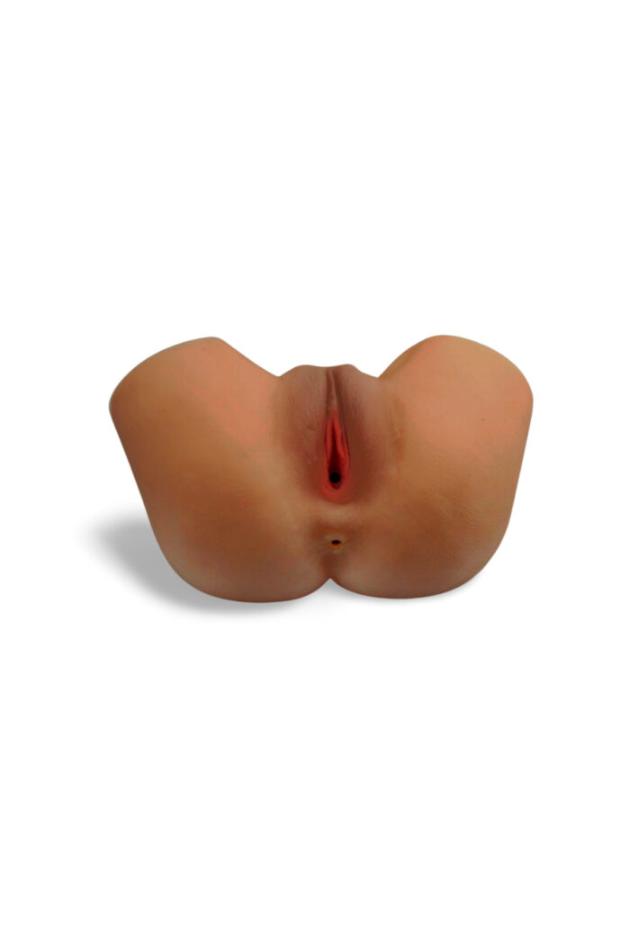 Ultra Et Dokusunda Vibrasyonlu Kalça Mastürbatör - 17 cm 2000Gr * Çift Girişli Kullanım - Image 5