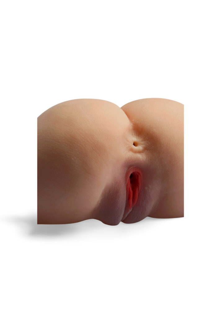 Ultra Et Dokusunda Vibrasyonlu Kalça Mastürbatör - 17 cm 2000Gr * Çift Girişli Kullanım - Image 6