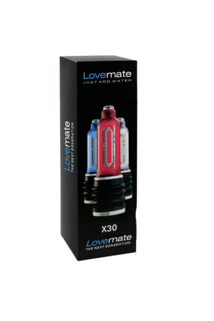 / Lovemate x30 Sulu Kırmızı Basınç Göstergeli Vakum Pompası - Renkli ve Etkili - Image 4