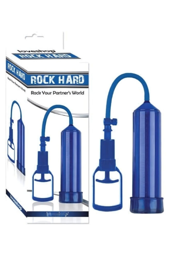 Mavi Rock Hard Penis Pompası - Vakum Teknolojisiyle Güçlü Etki - Image 2
