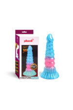 Eğlenceli Renkler Gerçekçi Dildo İle Sınırsız Zevk Anları Çok Özel Şekillerde (Uzaylı-Yaratık )