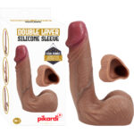 Testislere Özel, İçine Girebilen Bölüm - Silikon Penis Kılıfı