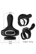 Anal Vajinal ve Klitoris Titreşim Özelliği Uyarılmayı Arttırır SİLİCONE RİNG VİBRATİNG - Görsel 4