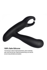 Masaj İçin Kullanılabilir -Uzaktan Kumandalı -USB Şarjlı - Titreşimli (11+11 Mod)-Isıtmalı - Image 4
