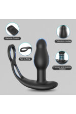 ARES Ring Vibrating- Masaj İçin - Sessiz Çalışma Özelliği USB' Den Şarj -Uzaktan Kumandalı - Görsel 4