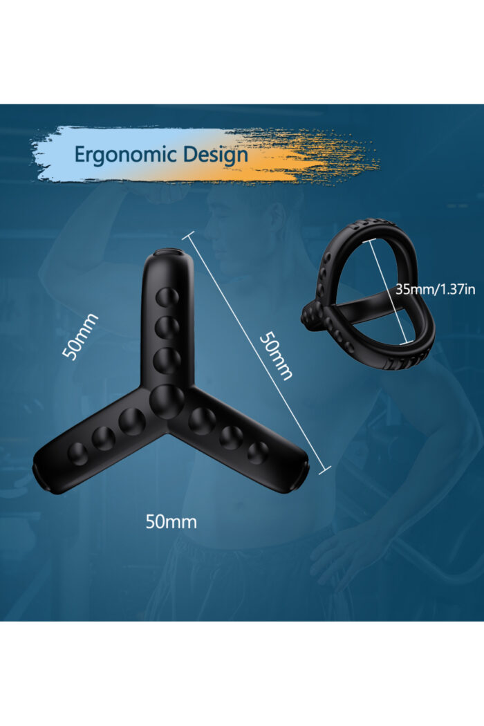 Ultra Esnek Yapıda Silikon Penis Halkası Pürüzsüz Yapıda Testis Kavramalı - Image 7