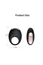 Slikon Ring- Esnek Halka- Vücudun Her Yerini Uyarılabilme Özelliği -Titreşimli - Görsel 2