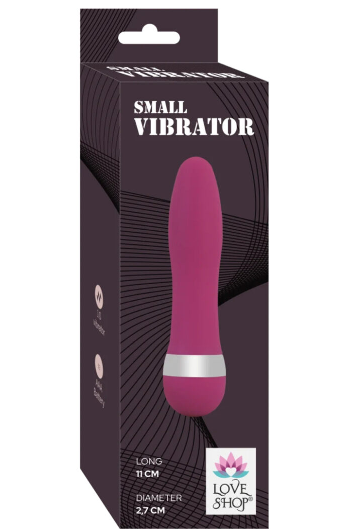 SMALL MİNİ VİBRATÖR*11,5 CM BOY, 2,7 CM EN * 1 ADET 2A PİL İLE ÇALIŞIR*PEMBE RENKLİ*ON-OF MODLU - Image 2