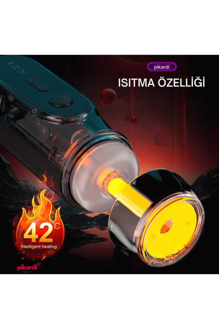 Chang Jiang -Akıllı Isıtmalı -Dijital Ekranlı -Otomatik Mastürbatör Çok Özel Ürün - Görsel 3