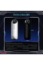 Out Space - Dijital Ekranlı - Isıtmalı - Otomatik Mastürbatör - Görsel 8