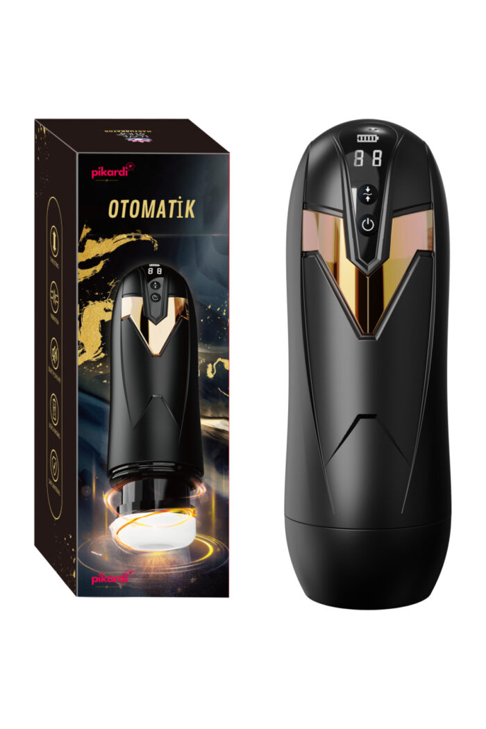 İRON Otomatik Mastürbatör-Akıllı Dijital Ekran-Akıllı Isıtma Sistemi-Otomatik Mastürbatör-Titreşim - Image 2