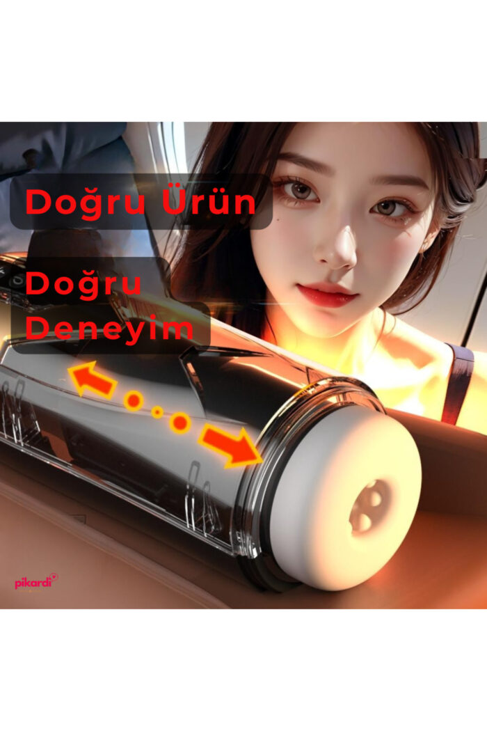 İRON Otomatik Mastürbatör-Akıllı Dijital Ekran-Akıllı Isıtma Sistemi-Otomatik Mastürbatör-Titreşim - Image 4