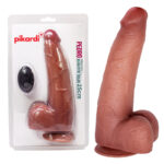 Pedro Titreşimli Realistik Dildo – Çift Katman TPE, Kumandalı, 25 cm