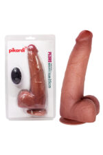 Pedro Titreşimli Realistik Dildo – Çift Katman TPE, Kumandalı, 25 cm