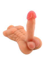MINI MALE TORSO Gerçekçi TPE Erkek Gövde Mastürbatör – 14 cm Yapay Penisli, Kompakt Tasarım - Görsel 3