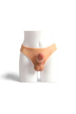 STRAP-ON HOLLOW İÇİ BOŞ Giyilebilir Silikon Penis - Belden Bağlamalı, 20 cm - Görsel 4