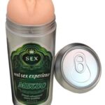 Anal ve Vajinal Girişli Mastürbatör - Titreşimli, 15.2 cm Derinlik, Açık Ten Rengi