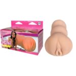 Gerçekçi Dokuda Titreşimli Cep Vajinası - Titreşim, Kolay Taşınabilir, 16 cm Derinlik