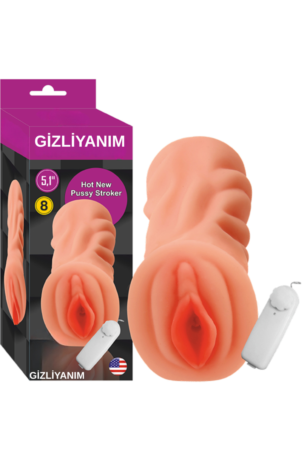 1_org_zoom-278.jpg Titreşimli Cep Vajinası - Titreşim Özelliği, 15,2 cm - Görsel 1