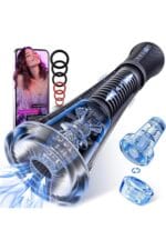 /pro-Men App Kontrol Mastürbatör Bu Ürün,telefon Uygulamasıyla Kontrol Edilen,emiş ve Titreşim Özelliklerine Sahip Otomatik Erkek Mastürbatörüdür.9 Titreşim ve 5 Emiş Moduna Sahip Şarjlı - Görsel 2