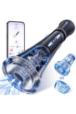 /pro-Men App Kontrol Mastürbatör Bu Ürün,telefon Uygulamasıyla Kontrol Edilen,emiş ve Titreşim Özelliklerine Sahip Otomatik Erkek Mastürbatörüdür.9 Titreşim ve 5 Emiş Moduna Sahip Şarjlı - Görsel 5