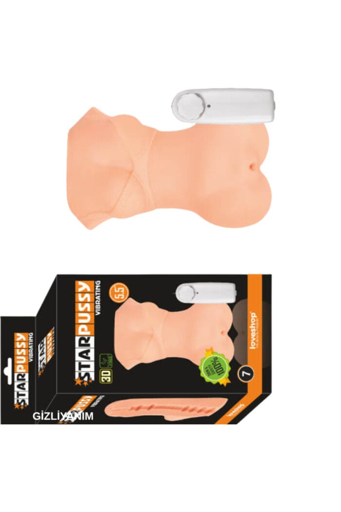 / Star Pussy Tırtıklı Iç Yapısı Ile Keyıf Arttırıcı Özellik Vajina MASTÜRBATÖR - Görsel 4