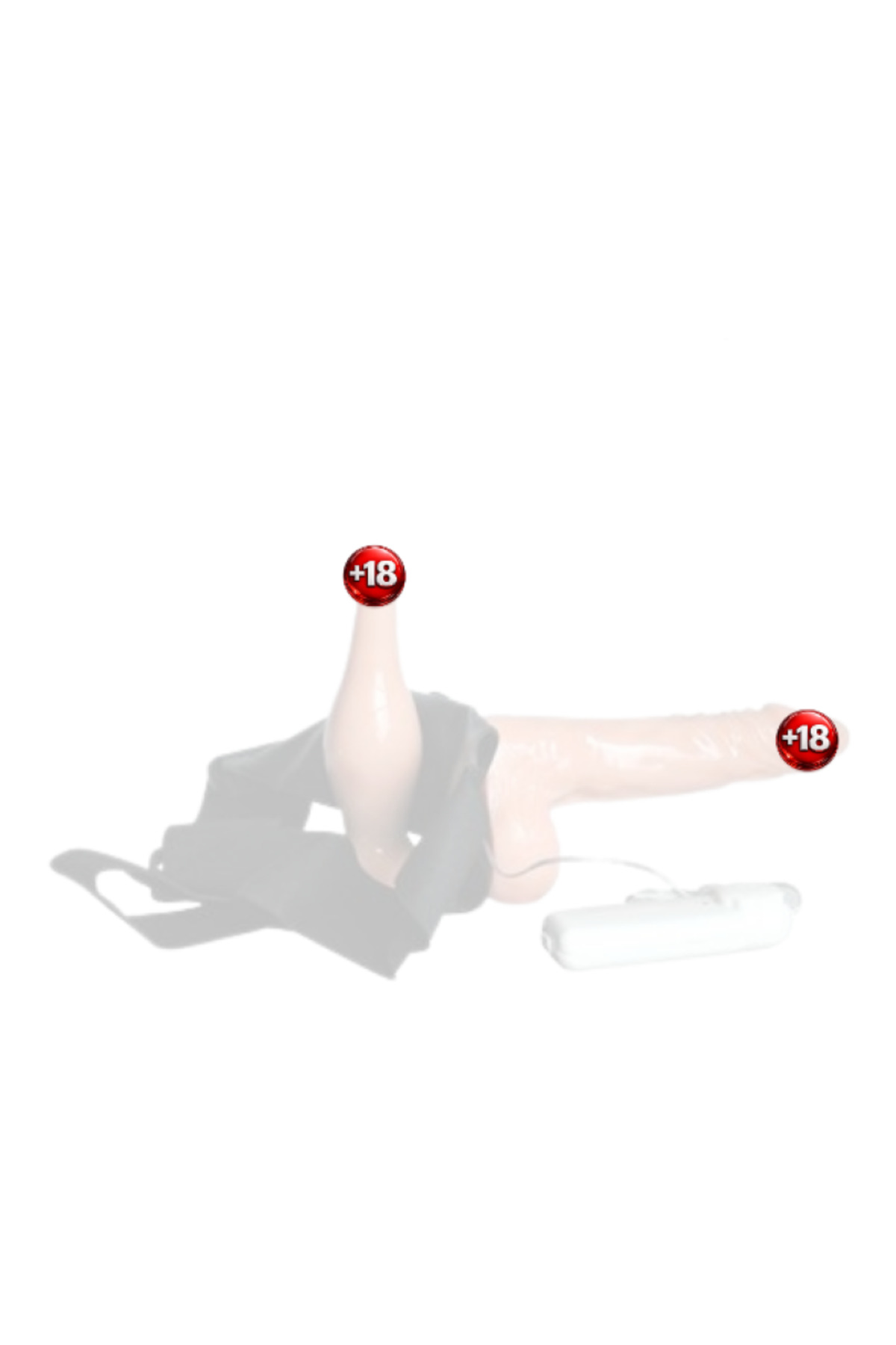 1_org_zoom-315.jpg Çift 17cm Belden Bağlamalı Peniss - Elastik Alt Penis, Ten Rengi, Mükemmel Birliktelikler İçin İdeal! - Görsel 1