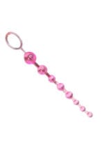 Maksimum Uzunluk ve Eğlence: 24 cm Pembe Silikon Boğumlu k - Görsel 3