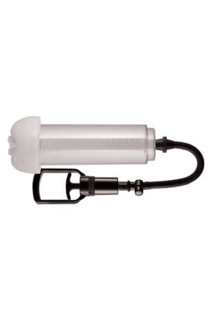 Penis Pump Penis Pompaları/Vajina Girişli Penis Pompası * 20 cm Şeffaf Silindirli - Görsel 5
