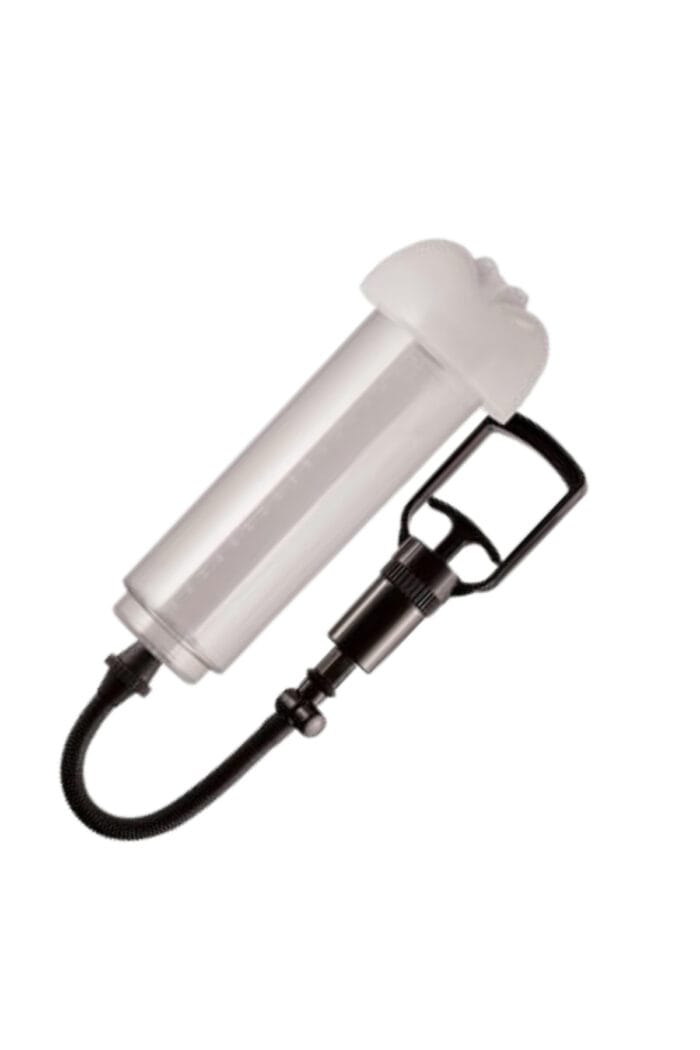 Penis Pump Penis Pompaları/Vajina Girişli Penis Pompası * 20 cm Şeffaf Silindirli - Görsel 6