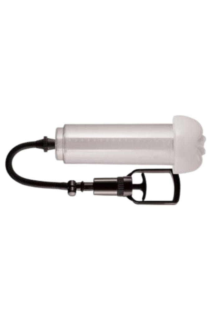 Penis Pump Penis Pompaları/Vajina Girişli Penis Pompası * 20 cm Şeffaf Silindirli - Görsel 8