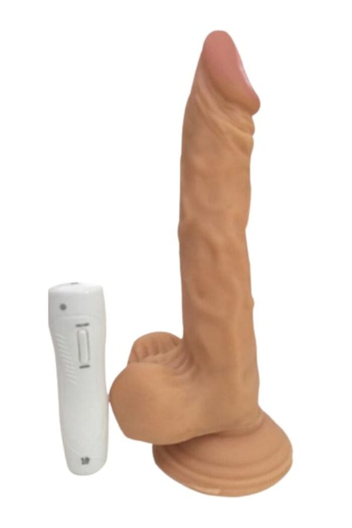 ELRED COCK *180 Derece Dönebilen Güçlü Titreşimli Vantuzlu Vibratör 25cm - Image 2