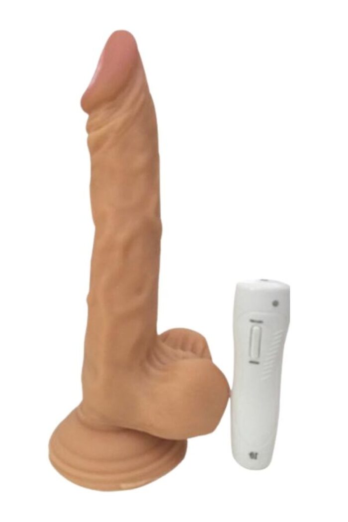 ELRED COCK *180 Derece Dönebilen Güçlü Titreşimli Vantuzlu Vibratör 25cm - Image 3