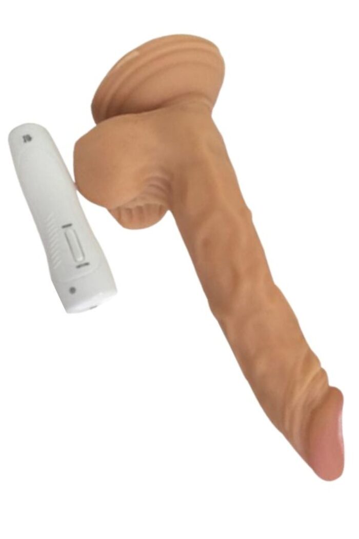 ELRED COCK *180 Derece Dönebilen Güçlü Titreşimli Vantuzlu Vibratör 25cm - Image 5