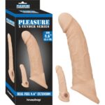 REALİSTİK TESTİS GEÇMELİ PENİS KILIFI/6,6 UZATMA/21,8 CM