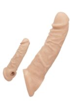 X-tender Serias -X-TENDER REALİSTİK SLEVE -6,6 CM UZATMA -130 GR AĞIRLIĞINDA -GERÇEKÇİ TEN DOKUSUNDA/Testis Geçmeli - Görsel 7