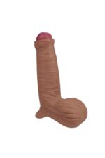 Testislere Özel, İçine Girebilen Bölüm - Özel Üretim Penis Kılıfı - DOUBLE LAYER SİLİCONE SLEVE - Görsel 4