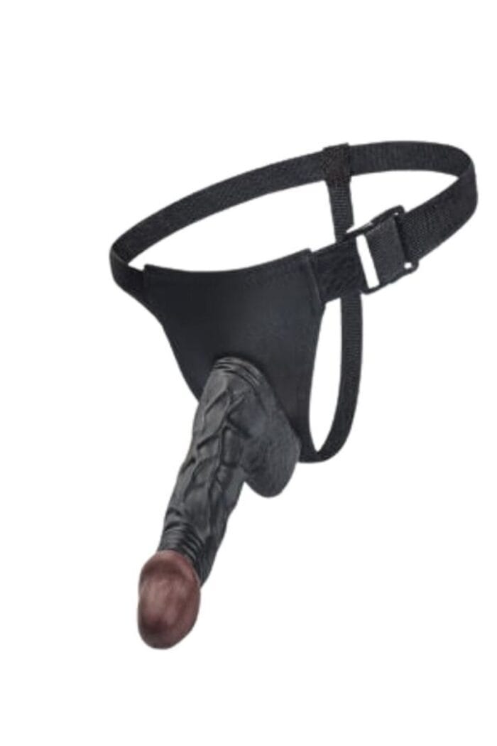 Eric'S Penis Belden Bağlamalı * SİYAH RENKLİ PENİS * 23.6 CM UZUNLUK * 3 D KABARTMALI VE KALIN KARTON KUTULU * 560 GR AĞIRLIK - Görsel 2