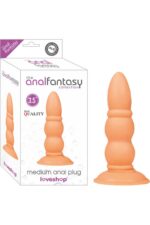 THE ANALFANTASY COLLECTION ANAL PLUG –8,9 CM, SİLİKON, VANTUZLU BOĞUMLU - Image 3