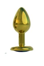 Metal Anal Plug-Small * Alimünyum Alaşımlı Çelik Materyal * Max. Çap 3,5 cm * Max. Uzunluk 8,1 cm *net Ağırlık 46 gr * BLASTER AMBALAJ * SARI RENKLİ - Görsel 2